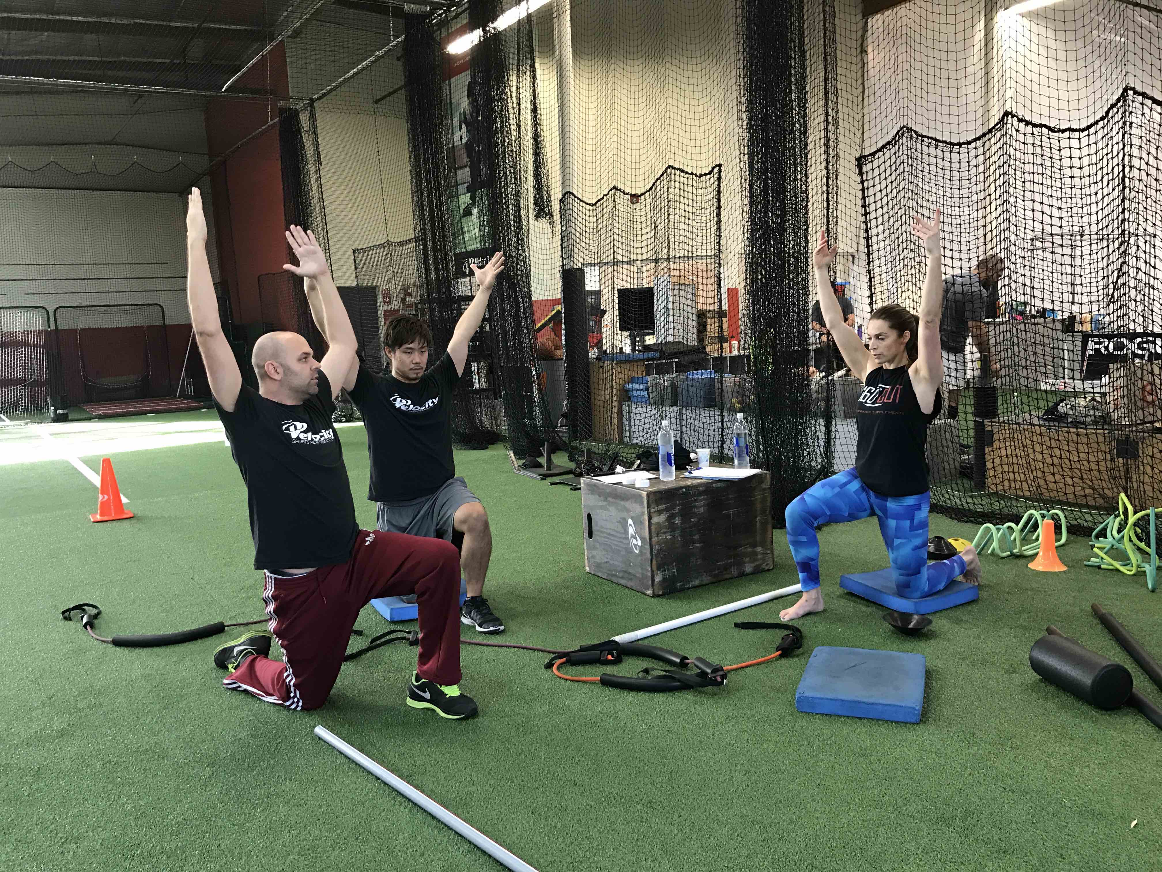 flexibility arms raising